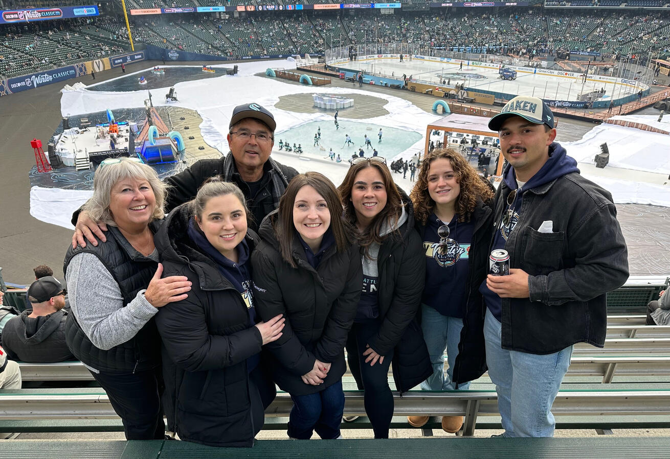 Winter Classic with the fam